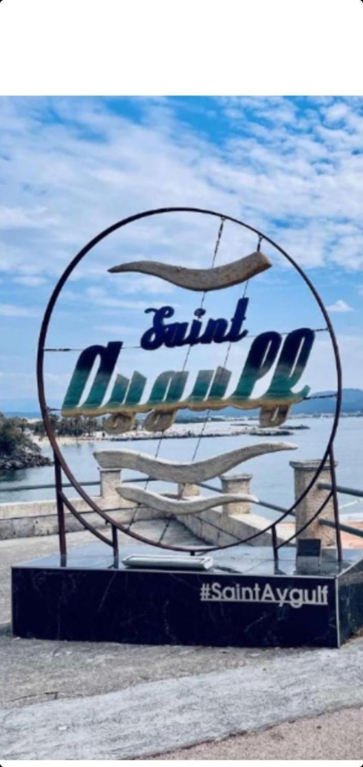 T2 Bord De Mer Avec Jardin Et Piscine 圣艾格夫 外观 照片